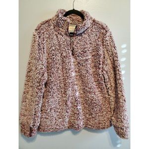 Weatherproof Vintage Pink Frosty Tipped Sherpa - Large